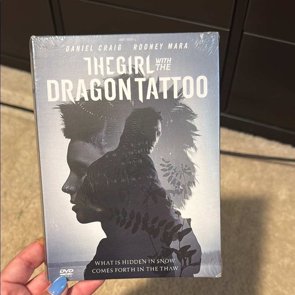 Girl with the Dragon tattoo dvd. New with plastic.